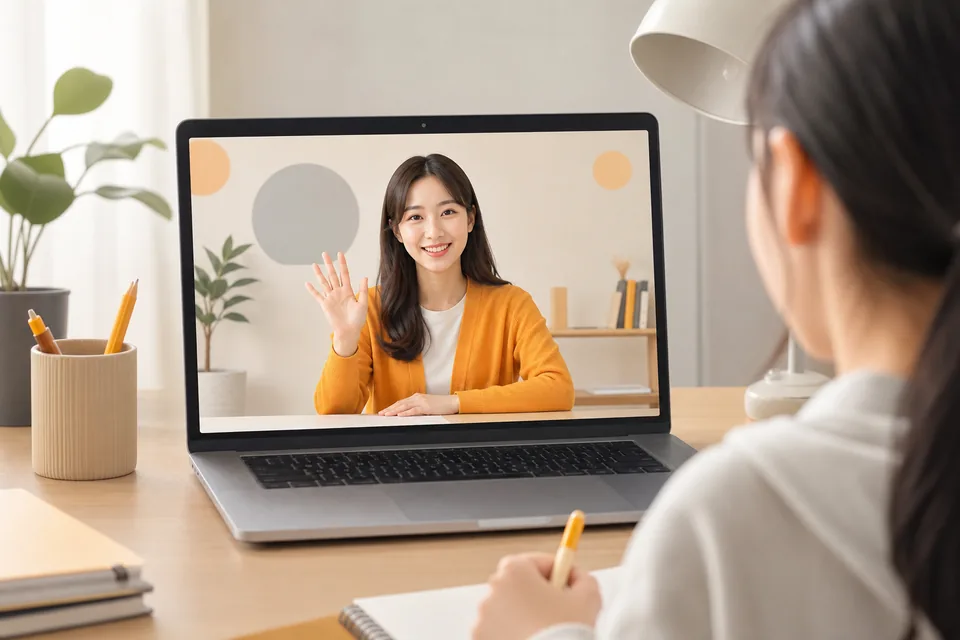 동래구 명륜동 초3 영어과외 화상 1:1 수업 진행 모습 동래구 명륜동 초3 영어과외 화상 1:1 수업 진행 모습